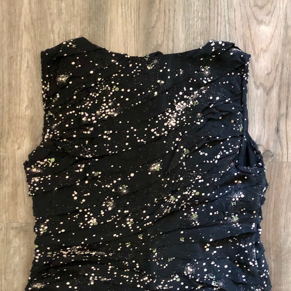 Tory Burch Black Silk Ruffle Top - Picture 9 of 10